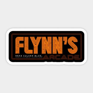 flynn's arcade Sticker